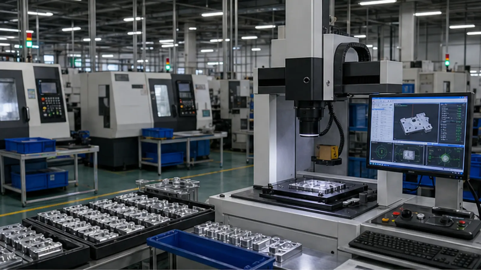 2.5D-Höhen- und Maßprüfung für CNC-Präzisionsteile: technische Analyse für eine 2.5D-Messlinie für CNC-Präzisionsteile